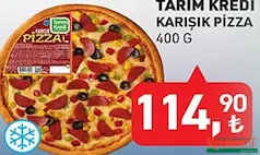 TARIM KREDİ KARIŞIK PİZZA 400 G TARIM KREDİ KARIŞIK PİZZA 400 G